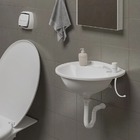 Engate Mangueira Flexível Para Descarga 40cm X 1/2" Branco |